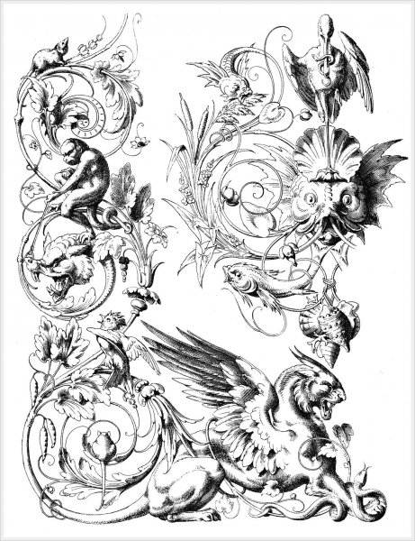 Фантастический орнамент изображения