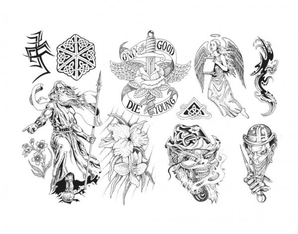 Эскизы тату на руку