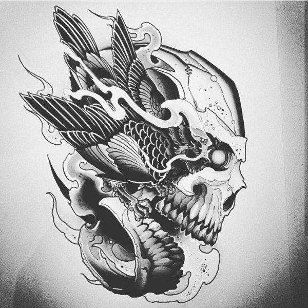 Эскизы самых КРУТЫХ татуировок