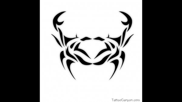 Cancer знак зодиака тату