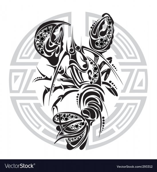 Знак зодиакаьрак эскизы