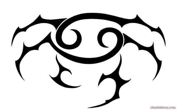 Эскизы тату трайбл знаки зодиака