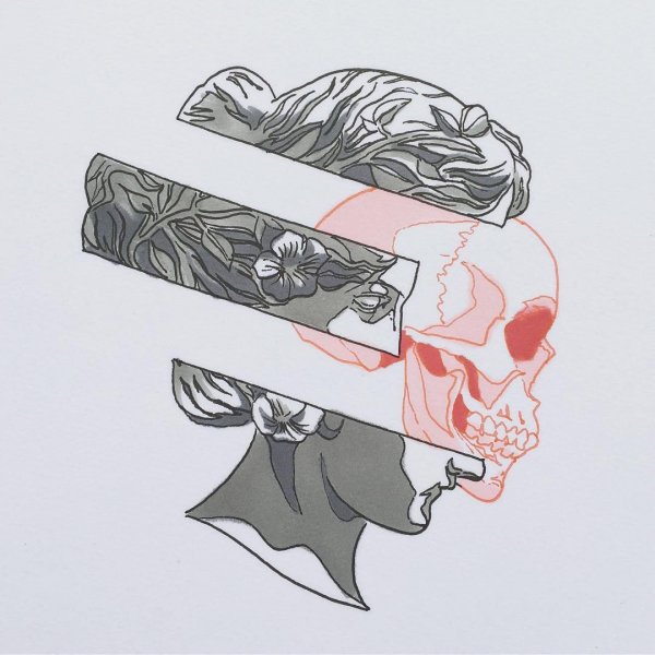 Тату скетч Эстетика