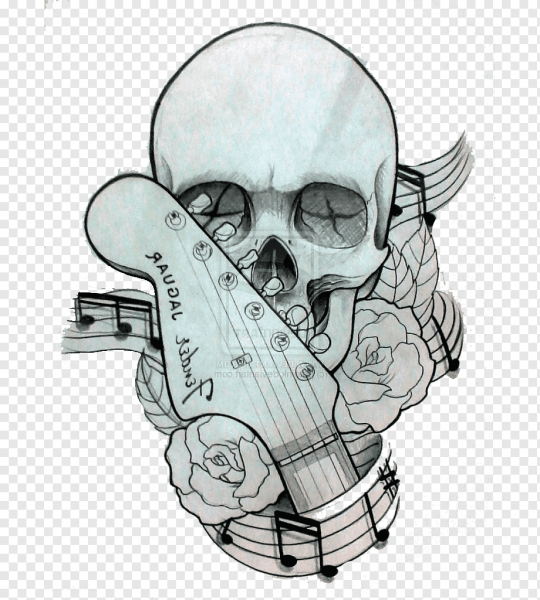 Тату скрипичный ключ эскиз