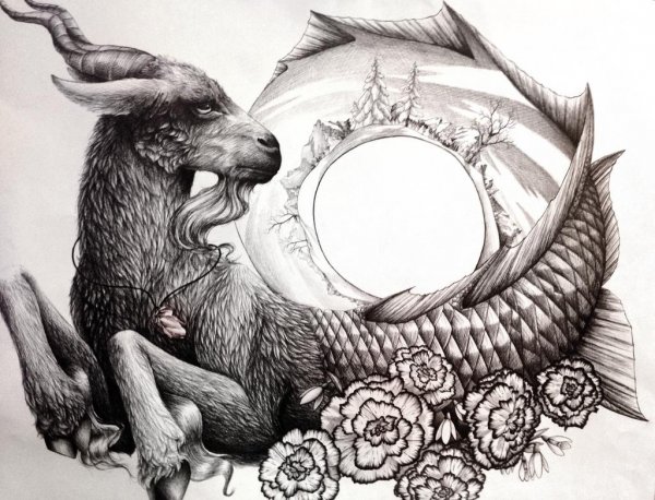 Capricorn Tattoo Козерог