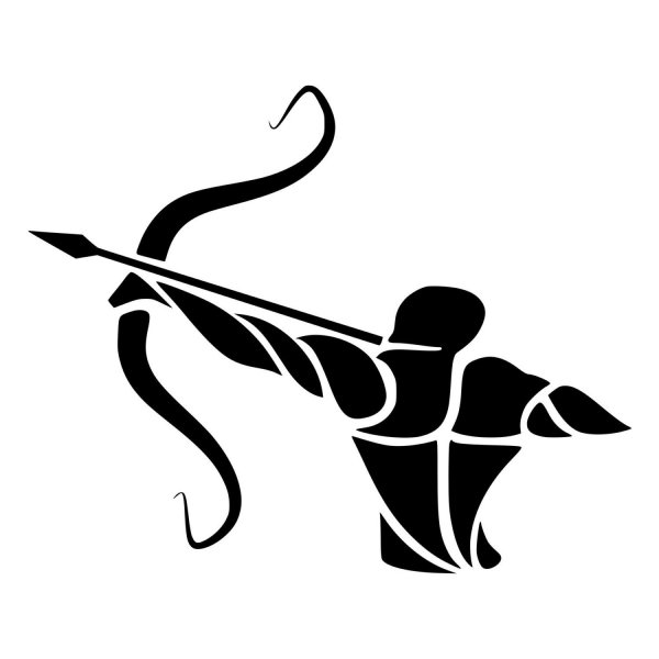 Sagittarius Стрелец вектор