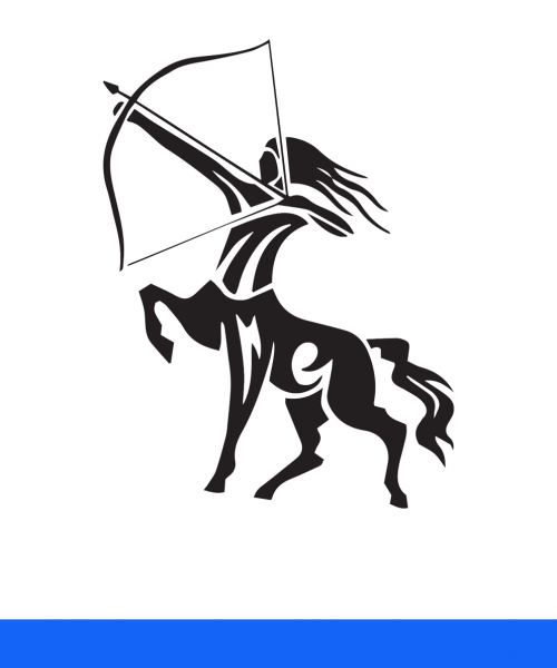 Стрелец силуэт