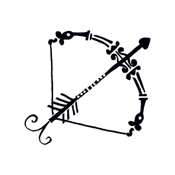 Стрелец знак зодиака эскиз