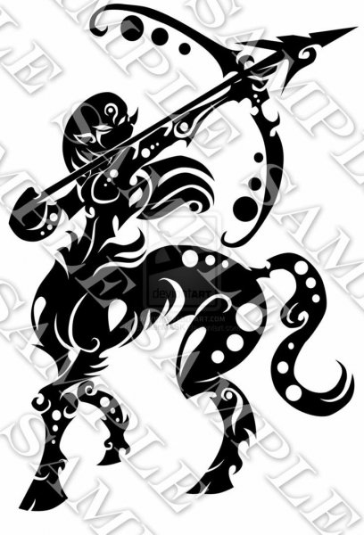 Стрелец узор