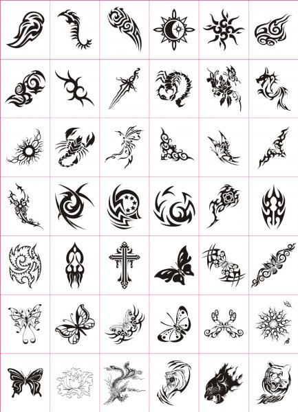 Маленькие Татуировки для мальчиков