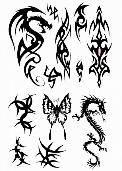 Тату эскизы мужские простые