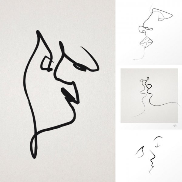 Наброски одной линией