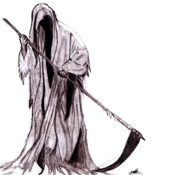 Grim Reaper тату