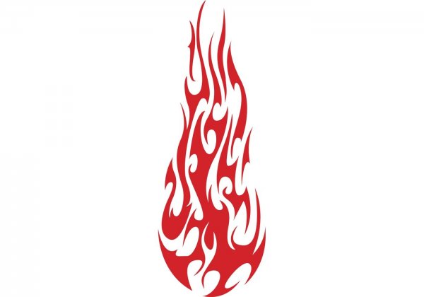 Пламя эскиз