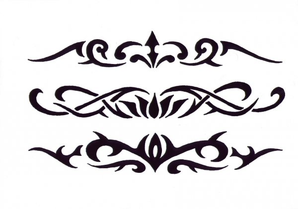 Тату орнамент