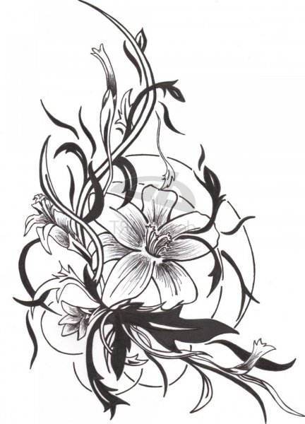 Абстракция эскиз