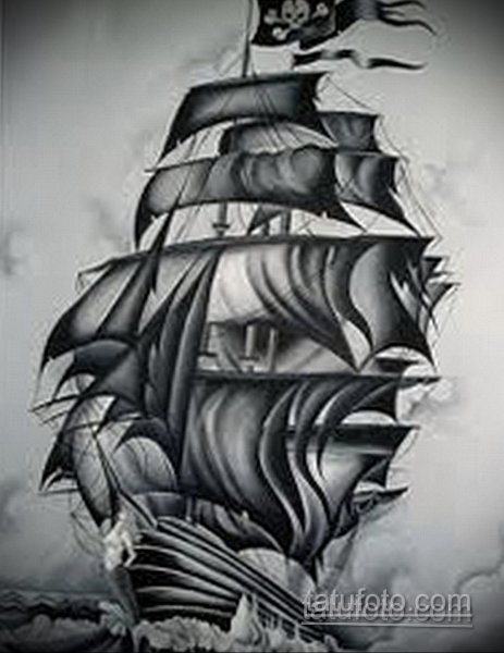 Кракен тату эскиз