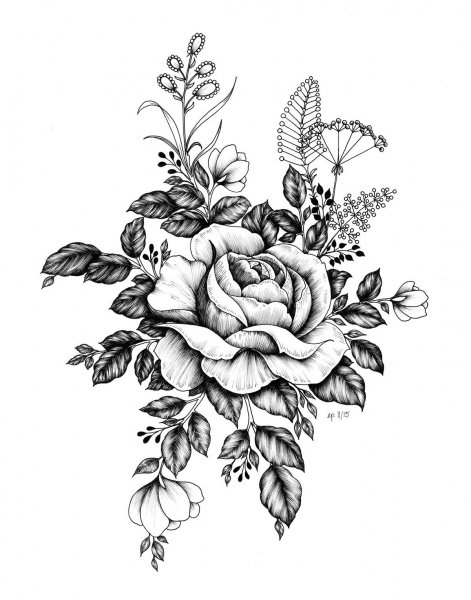 Тату эскизы