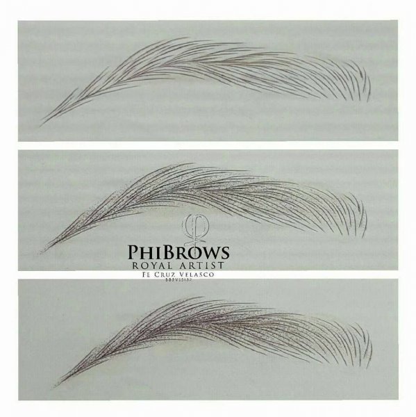 Волосковая техника перманента схема