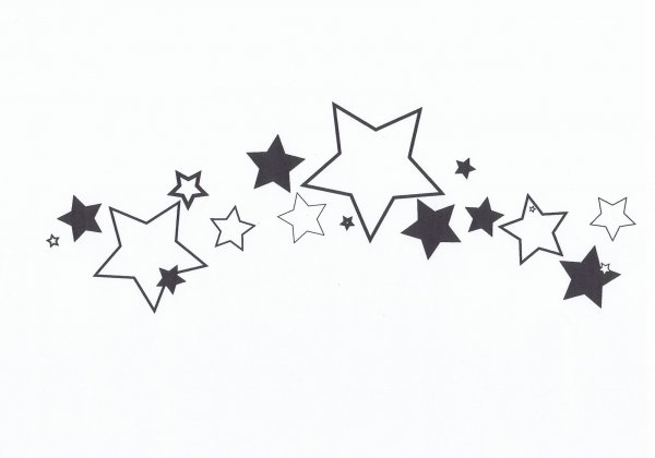 Узор из звезд