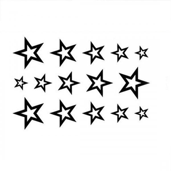 Тату звездочки