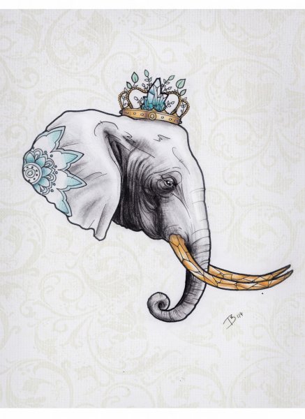 Слоник с короной