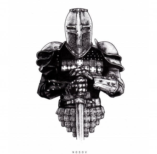 Рыцарь тамплиер арт