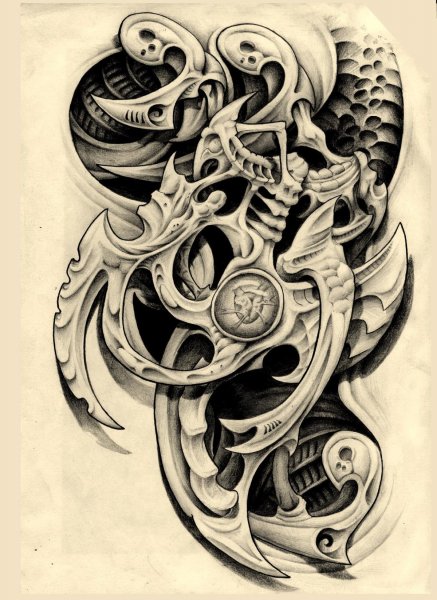 Биомеханика эскиз поршень