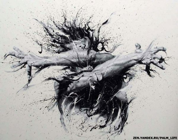 Кричащее тату