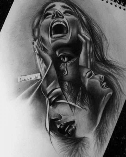 Зоны татуировок боли