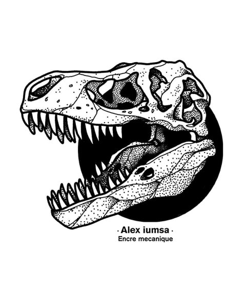 Татуировки динозавров эскизы