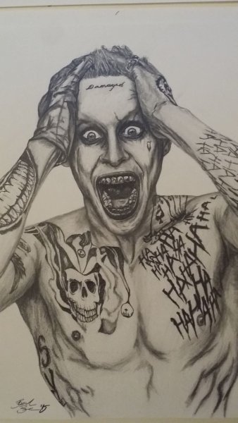 Тату Джокера Джаред лето