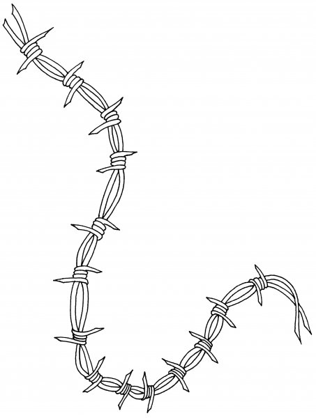 Колючая цепь