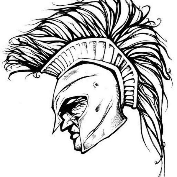 Римский меч Гладиус рисунок