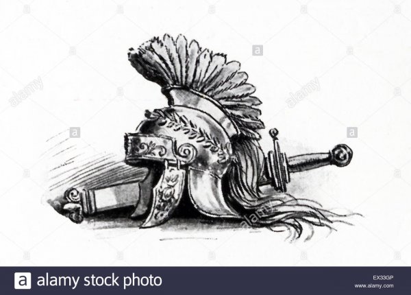 Древнегреческий гоплит тату