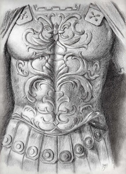 Спартанец эскиз