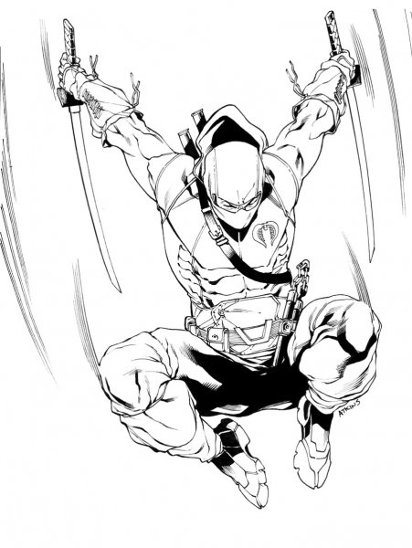 Рисунки ниндзя тату