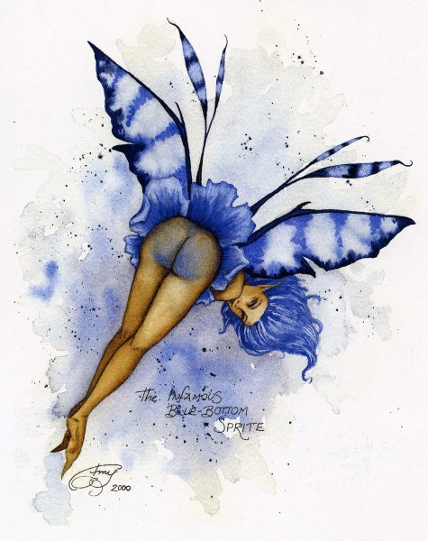 Фея тату эскиз