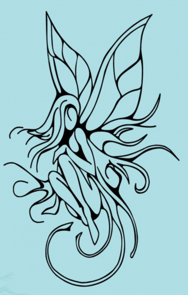 Тату эльфийки