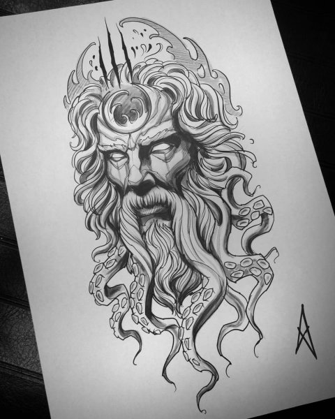 Эскизы тату древняя Греция