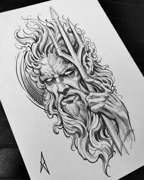 Эскиз скульптуры