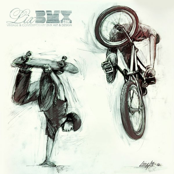 BMX эскиз