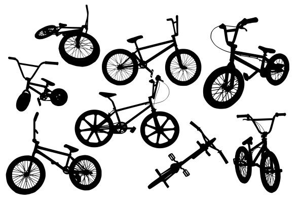 BMX силуэт
