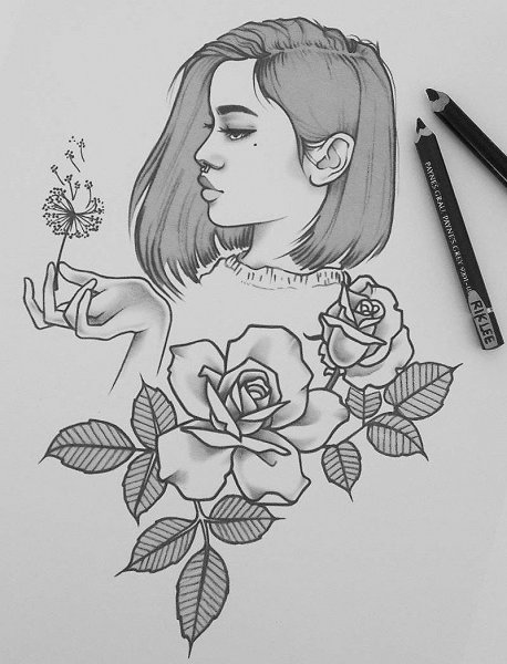 Готические Татуировки эскизы