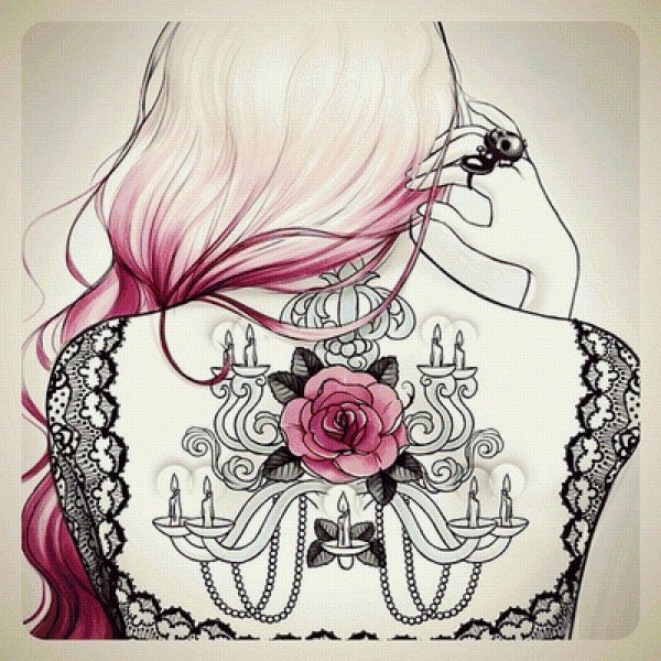 Эскизы в стиле рок