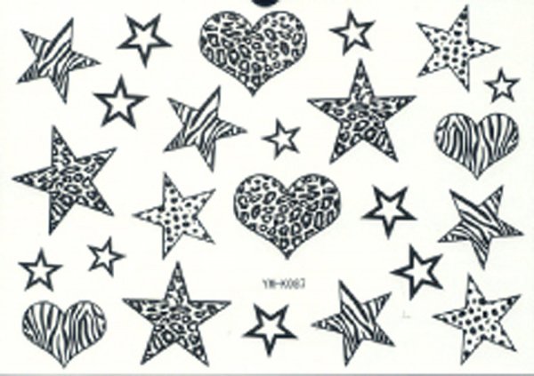 Орнамент звездочки