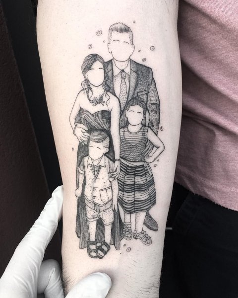 Семейные тату