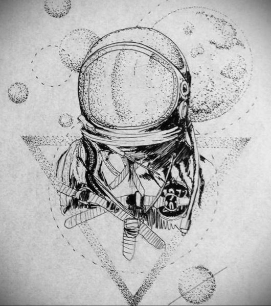 Космонавт скетч