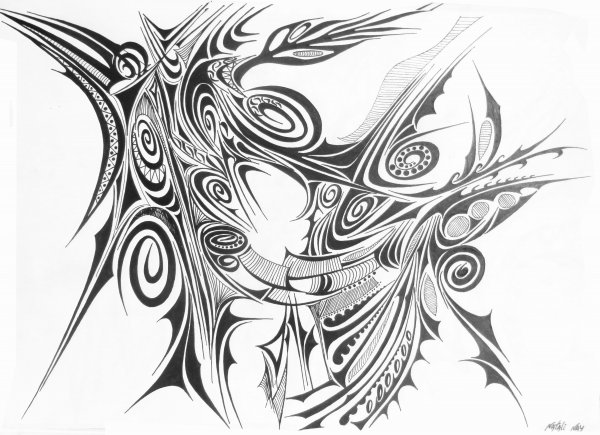 Абстрактные рисунки для тату