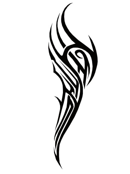 Татуировки трайбл эскизы для мужчин на руке